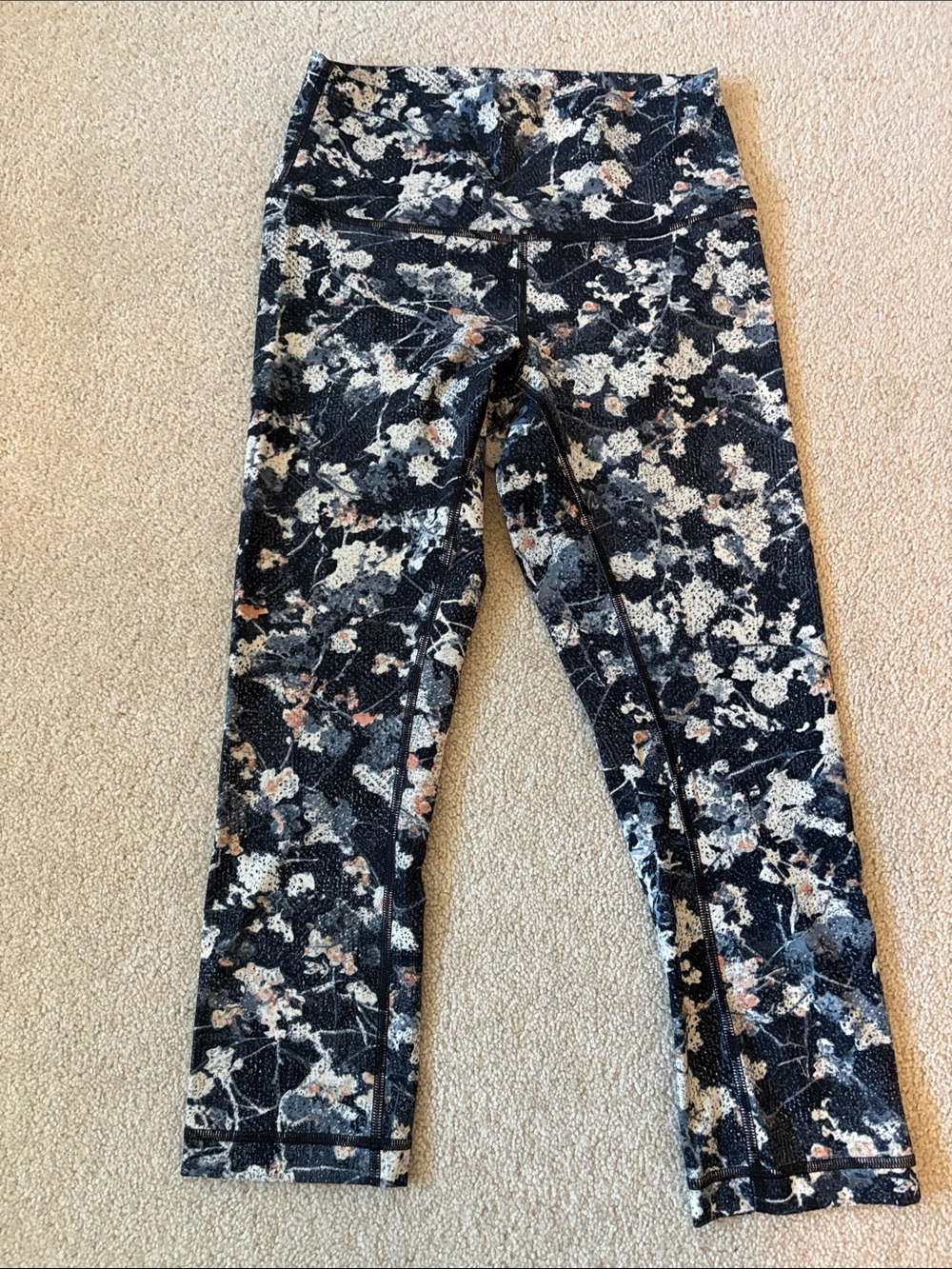 Lulu Lemon High-Rise Floral Print Women’s Leggings